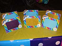 Rainbow Birthday theme Photo Frame